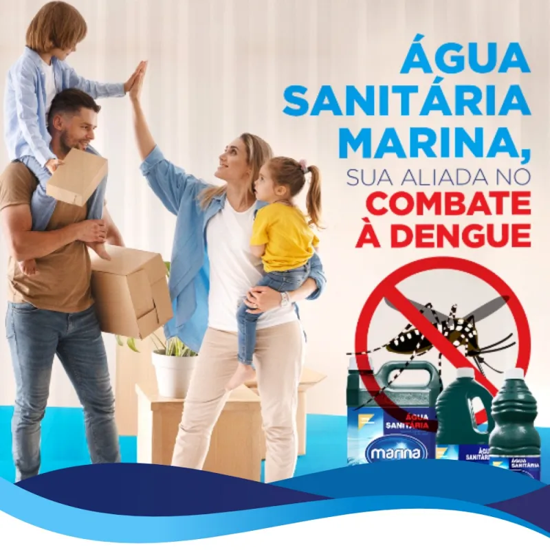 Imagem ilustrativa de Água Sanitária e combate ao mosquito da dengue